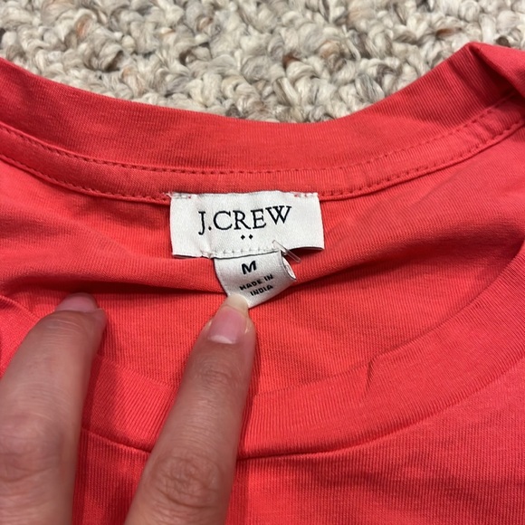 NWT J Crew Pink Eyelet Embroidery Sleeveless Ruffle Top Sz Medium - Picture 2 of 7